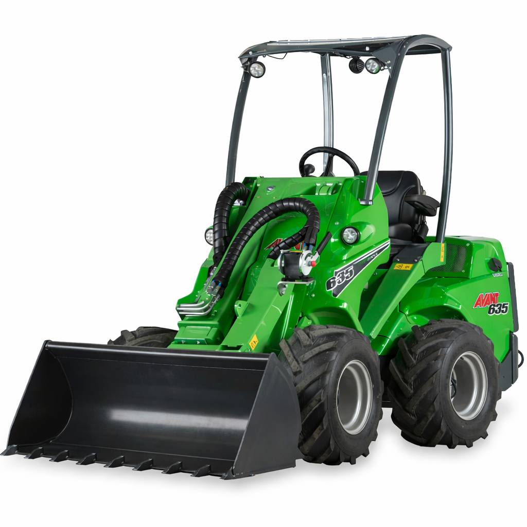 Minipala AVANT 635 telescópica